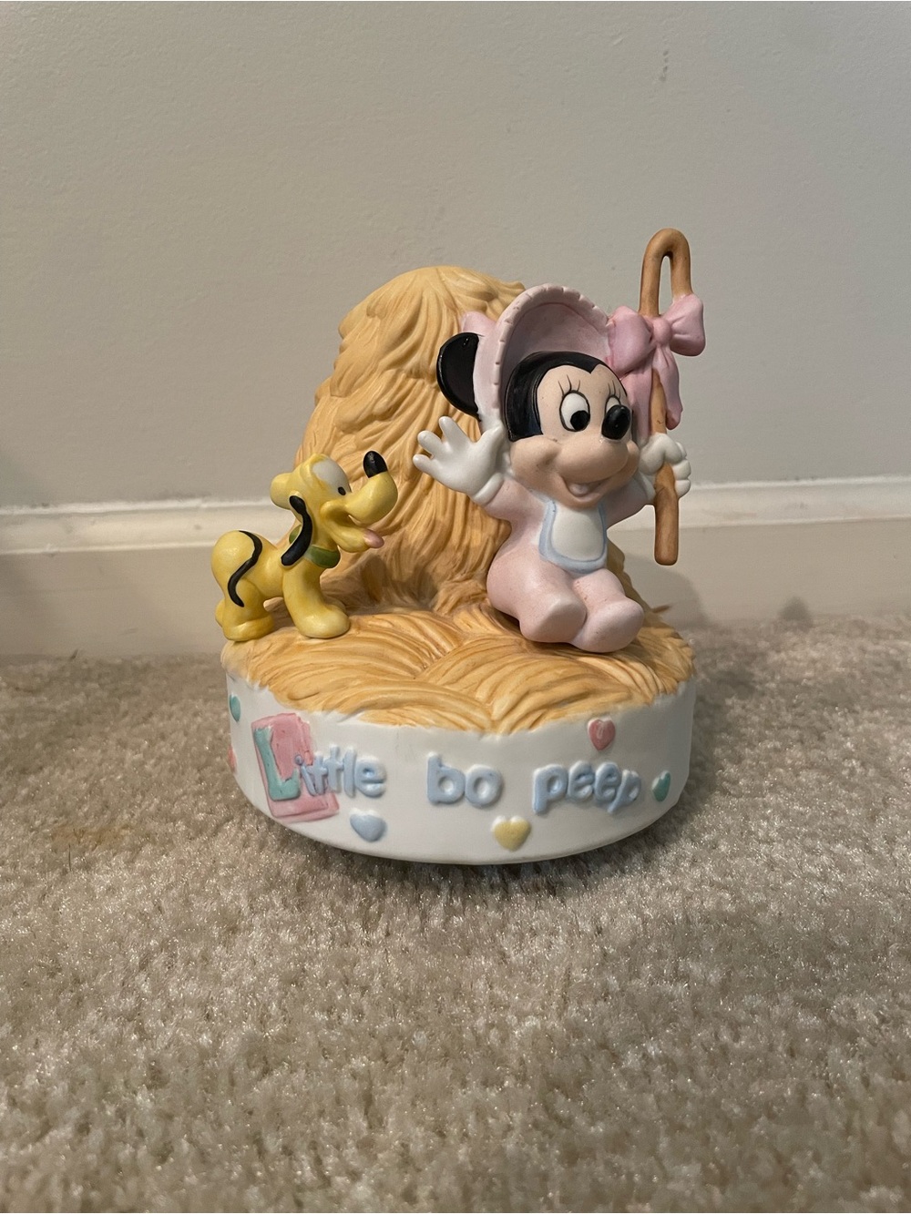 Vintage Minnie Mouse Little Bo Peep figurine